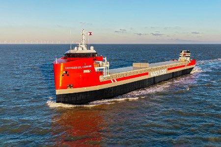 First European built offshore CO2 carrier to be christened and launched on 14 May